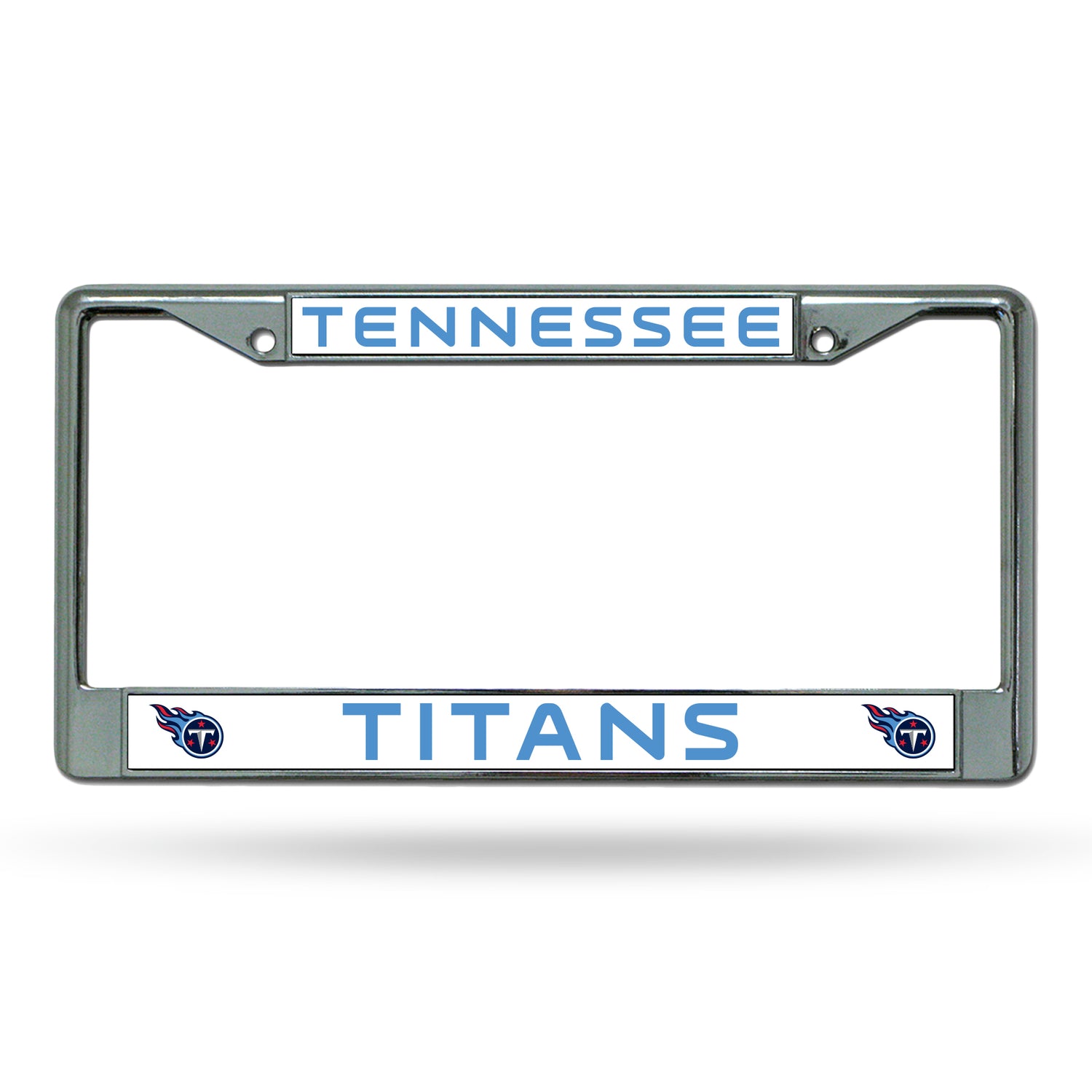 NFL Tennessee Titans Chrome License Plate Frame Fan Gear NFL Tennessee Titans