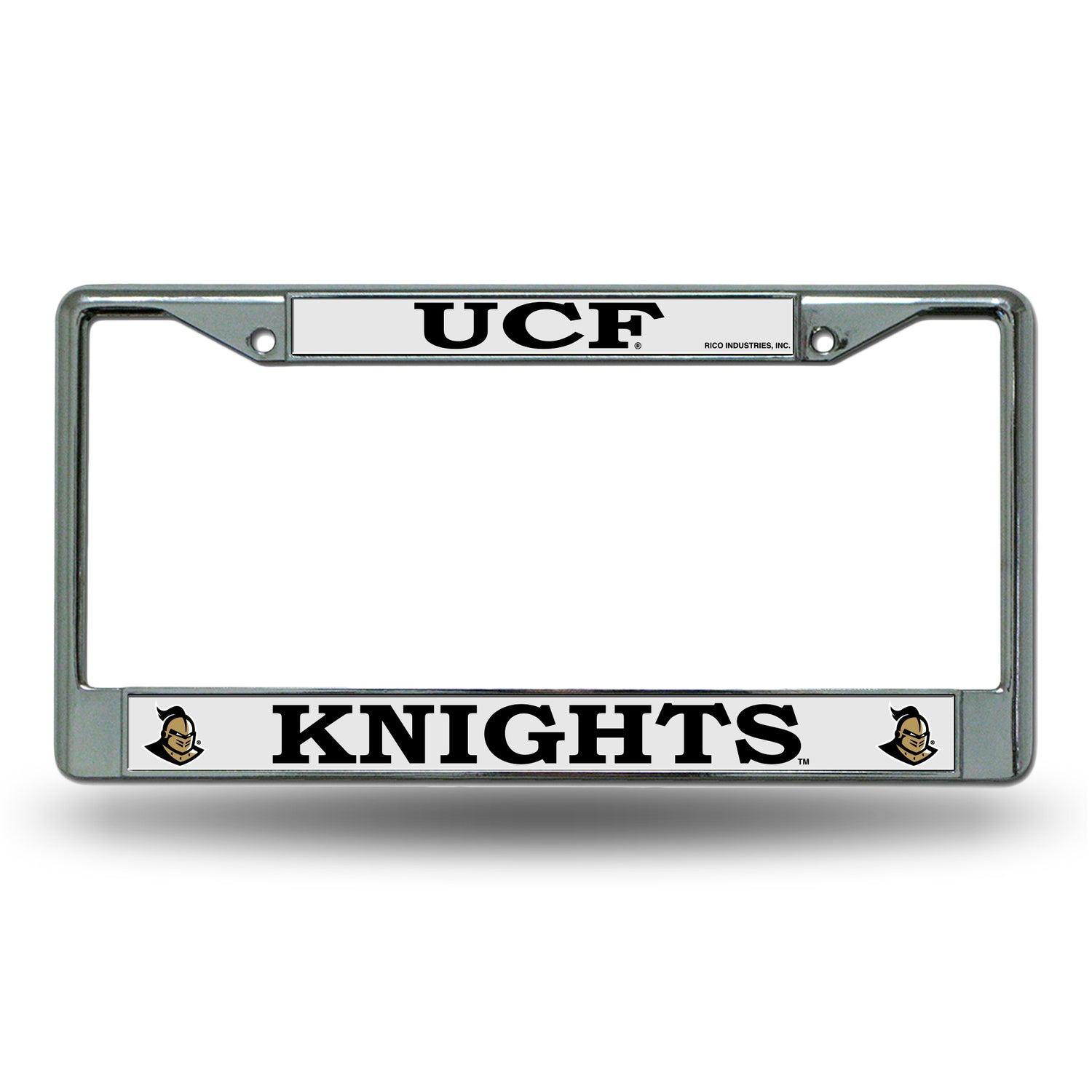 NCAA Central Florida Knights - UCF Chrome License Plate Frame Fan Gear NCAA Central Florida Knights