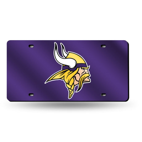 NFL Minnesota Vikings Laser Cut Automobile Tag Fan Gear NFL Minnesota Vikings