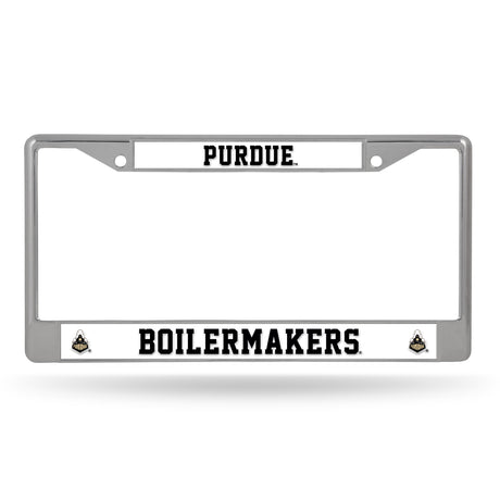 NCAA Purdue Boilermakers Chrome License Plate Frame Fan Gear NCAA Purdue Boilermakers