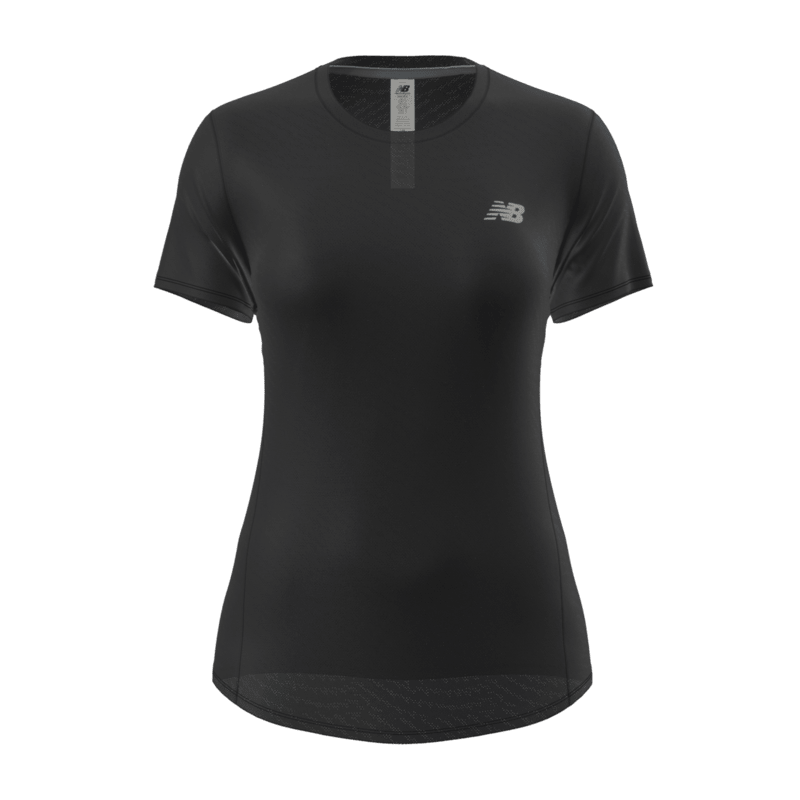 New Balance Women's Jacquard Slim T-Shirt Womens Apparel Shirts & Tops
