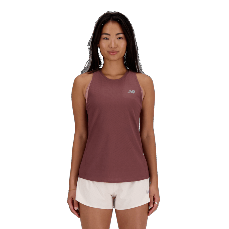 New Balance Women's Jacquard Slim Tank Womens Apparel Shirts & Tops