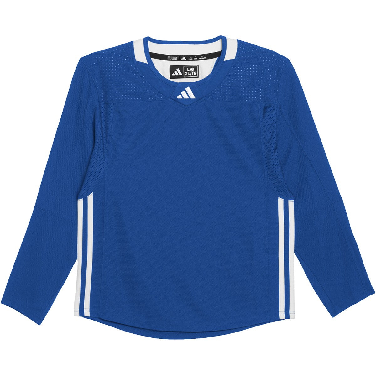 adidas Youth adiTeam Three Stripe Hockey Goalie Jersey 2.0