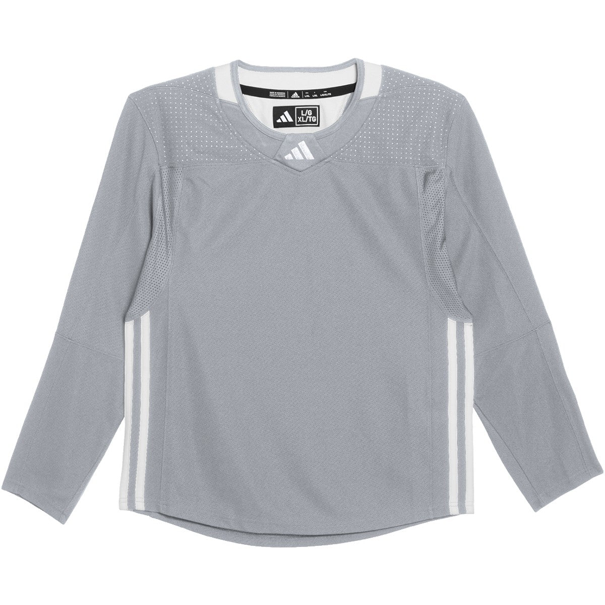 adidas Youth adiTeam Three Stripe Hockey Goalie Jersey 2.0