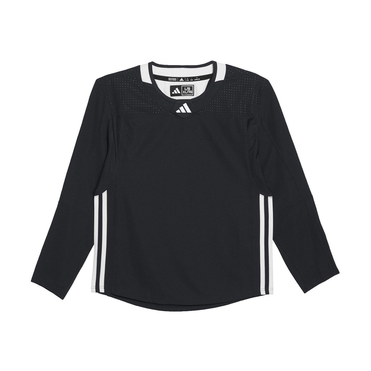 adidas Youth adiTeam Three Stripe Hockey Goalie Jersey 2.0