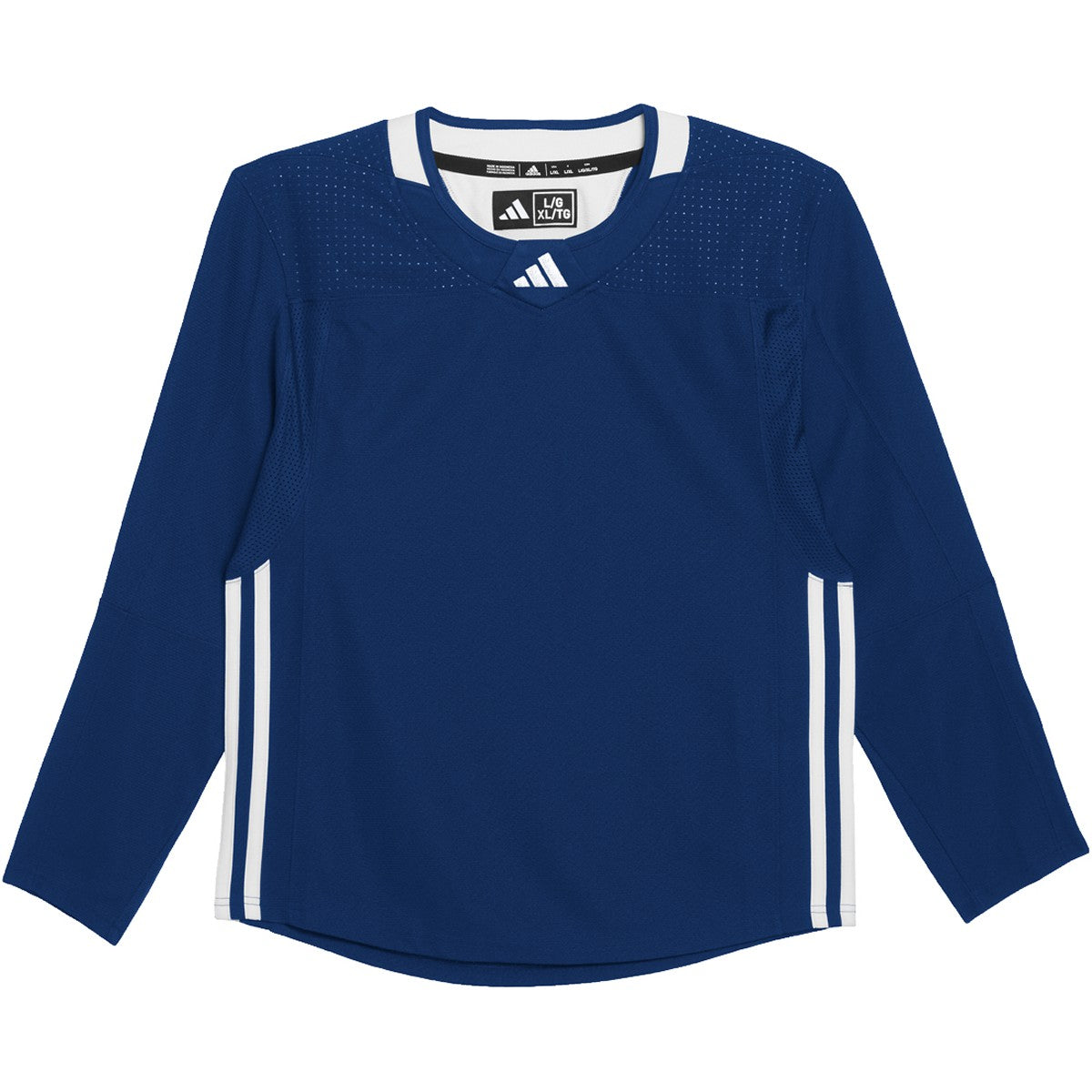 adidas Youth adiTeam Three Stripe Hockey Goalie Jersey 2.0