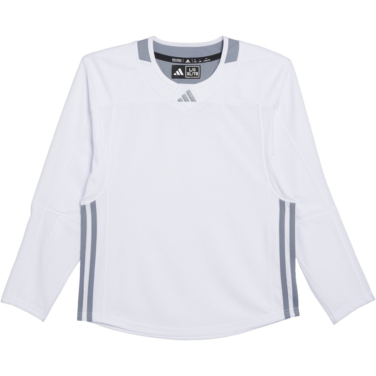 adidas Youth adiTeam Three Stripe Hockey Goalie Jersey 2.0