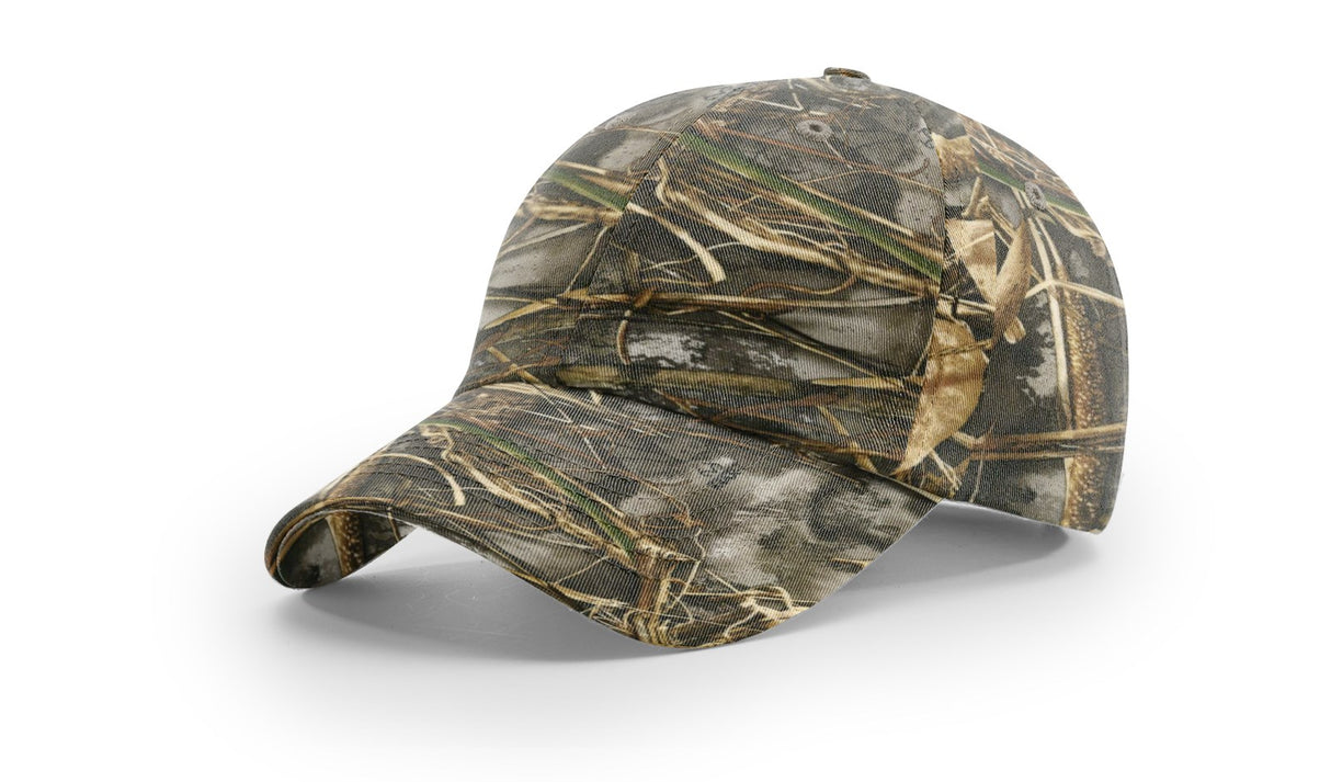 Richardson Relaxed Twill Camo Hat Unisex Accessories Hats & Caps
