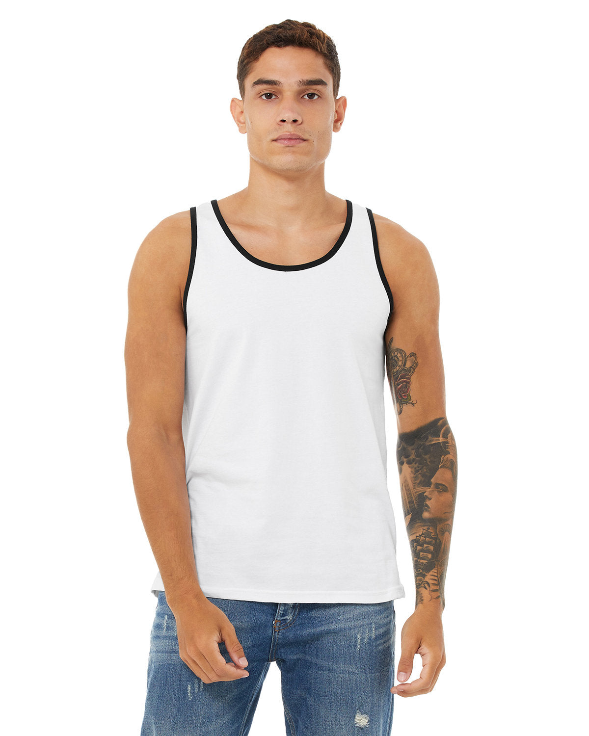 BELLA + CANVAS Unisex Jersey Tank Mens Apparel Shirts & Tops