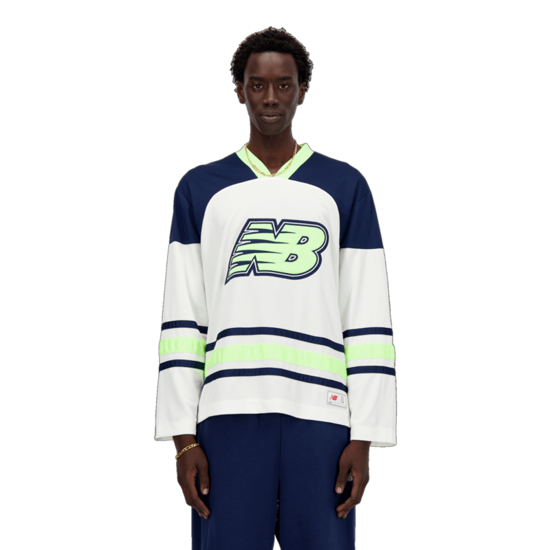 New Balance Men's Hoops Hockey Jersey Mens Apparel Shirts & Tops