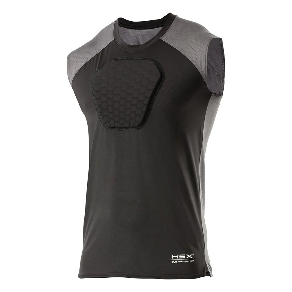 McDavid HEX Chest Protector Adult Baseball Sternum Shirt Football Padded Shirts Adult