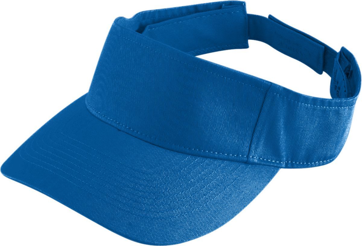 Augusta Sport Twill Visor Unisex Accessories Hats & Caps