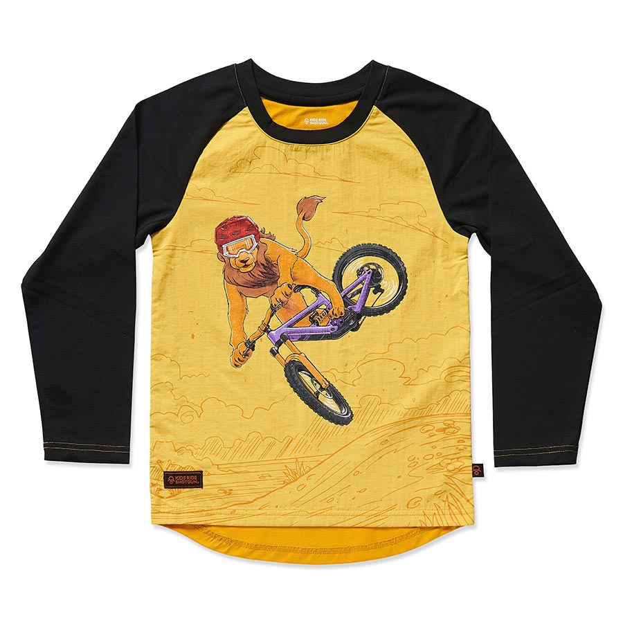 Kids Ride Shotgun Windproof MTB Jersey-1