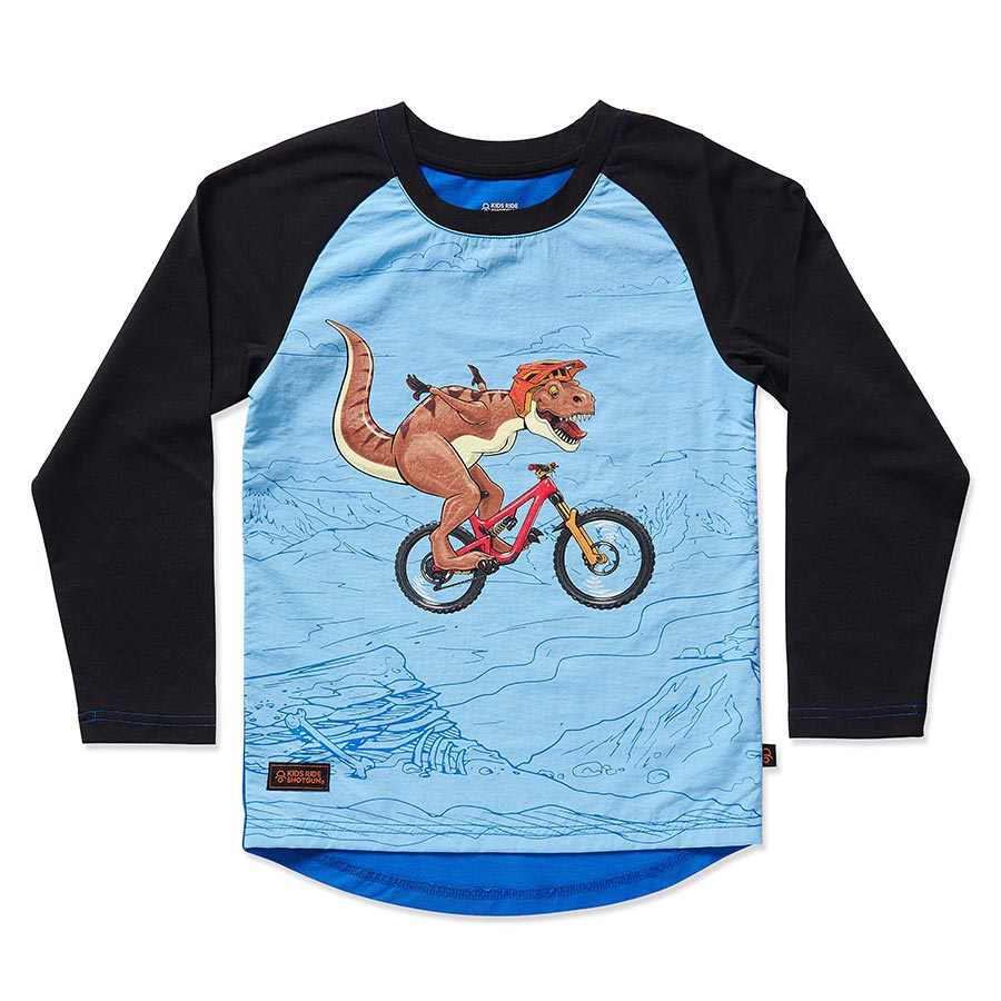 Kids Ride Shotgun Windproof MTB Jersey-1