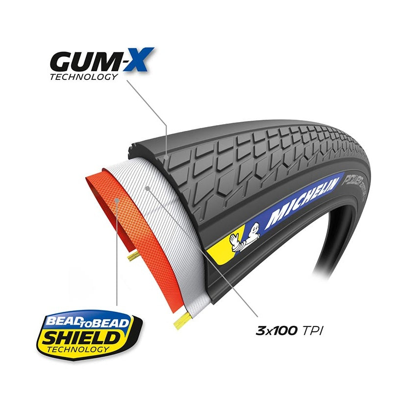 Michelin Power Adventure TS TLR Gravel Tires-15