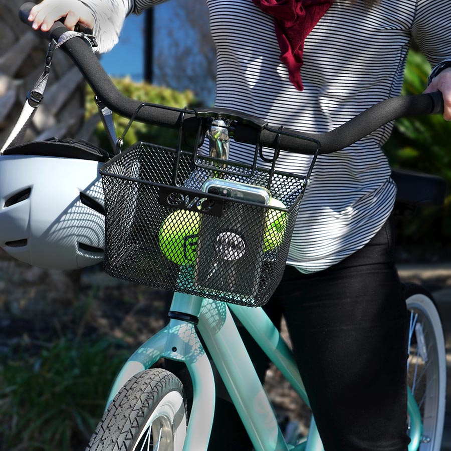 Evo E-Cargo Lift-Off Mesh Front Basket-7