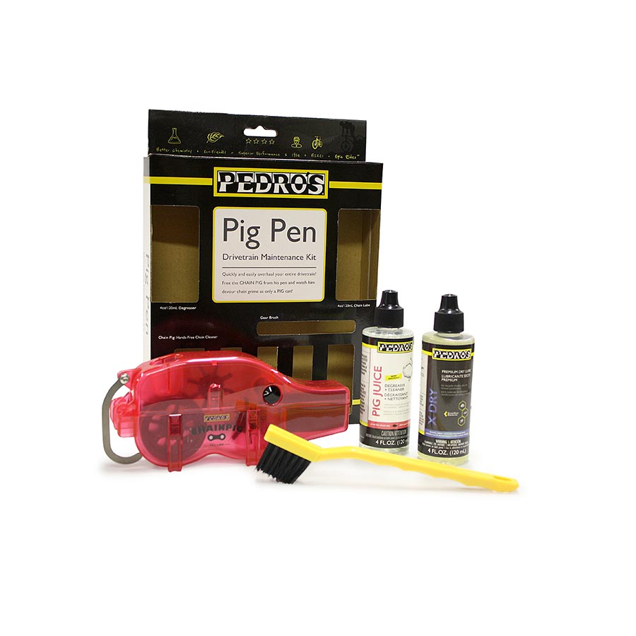 Pedros Pig Pen II - Drivetrain Maintenance Kit Bicycle Accessories Tools/Maintenance