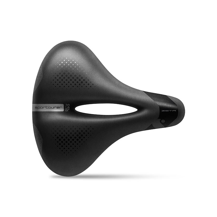 Selle Italia Zeta Comfort Gel Flow Recreational and Commuter Saddle-2