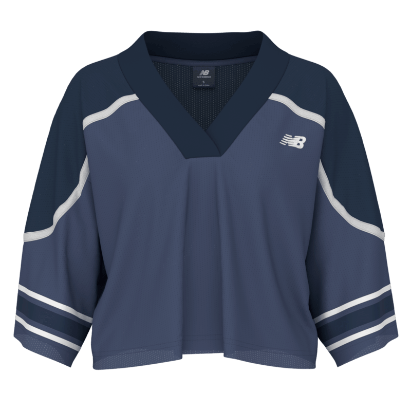 New Balance Women's Jersey Mesh T-Shirt Womens Apparel Shirts & Tops