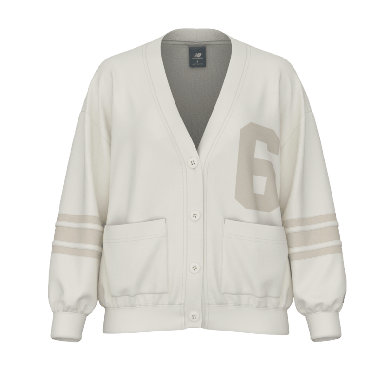 New Balance Women's Coastal Fleece Cardigan Womens Apparel Sweatshirts & Fleece