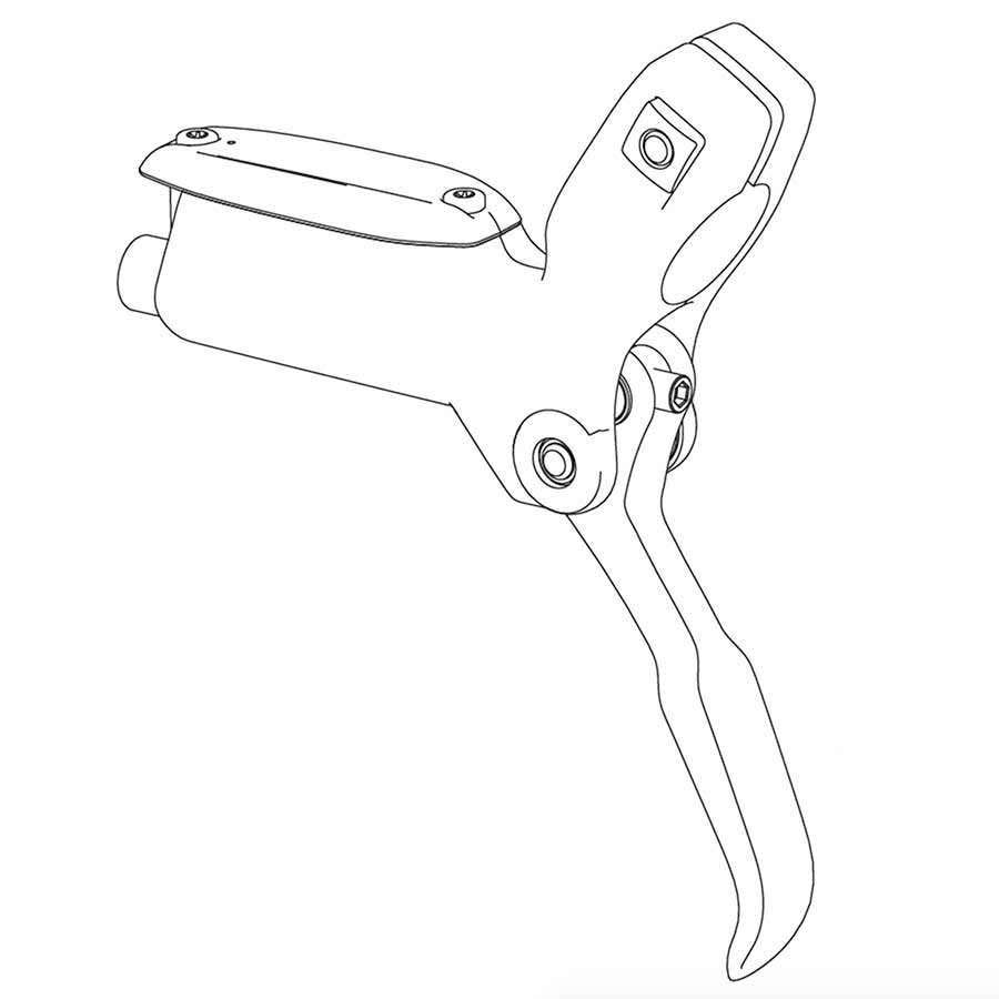 SRAM Level Bronze Stealth Hydraulic MTB Brake Levers Bicycle Parts Brakes/Levers/Pads