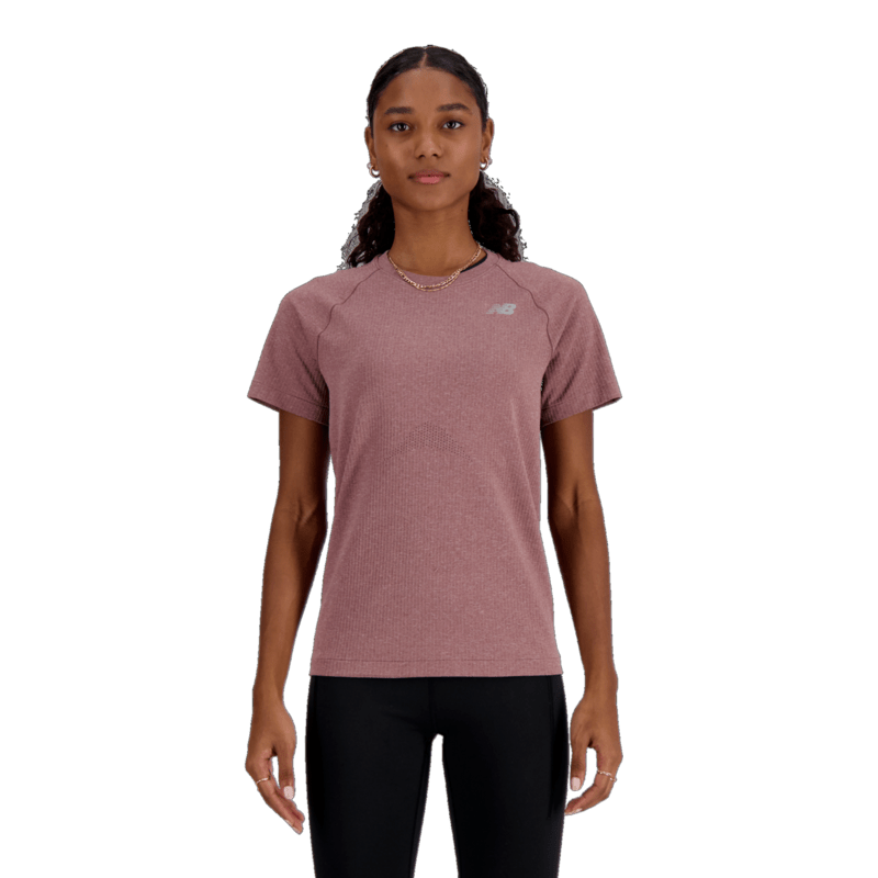 New Balance Women's Knit Slim T-Shirt Womens Apparel Shirts & Tops