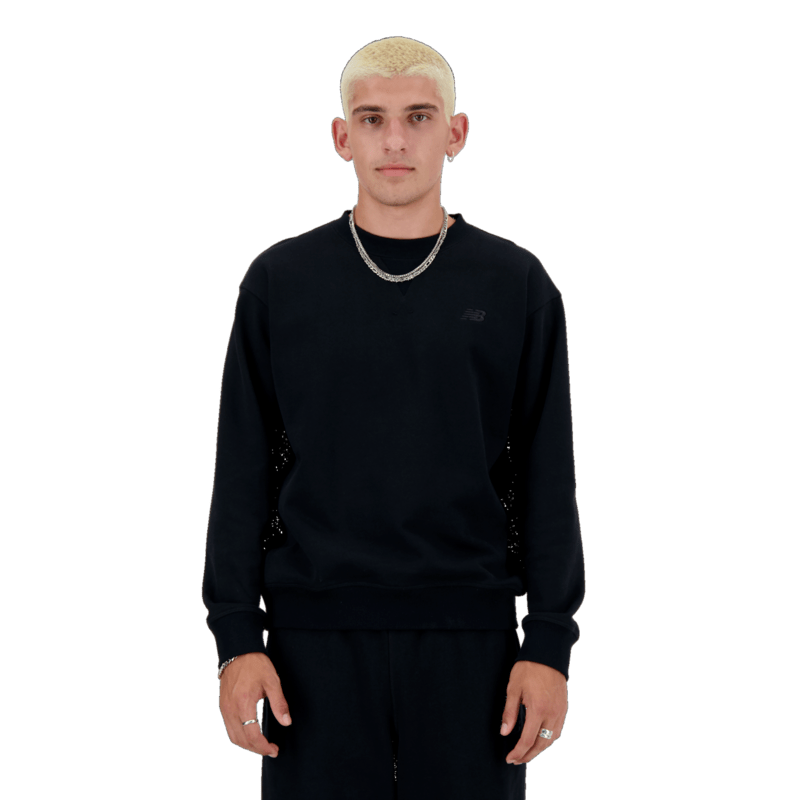 New Balance Men's Athletics French Terry Crew Mens Apparel Sweatshirts & Fleece