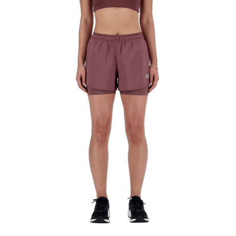 New Balance Women's Sport Essentials 2-in-1 Shorts Womens Apparel Shorts