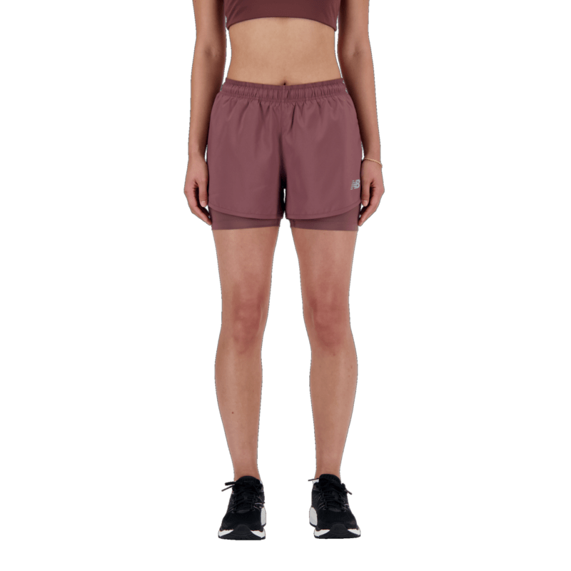 New Balance Women's Sport Essentials 2-in-1 Shorts Womens Apparel Shorts