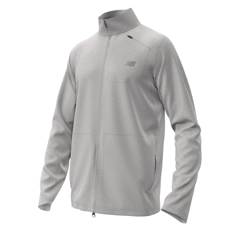 New Balance Men's Tech Knit Full Zip Mens Apparel Jackets & Vests