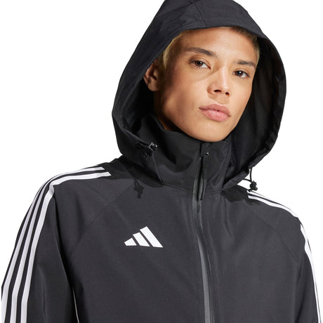 adidas Women's Tiro 24 Soccer Rain Jacket Soccer Uniforms & Apparel All