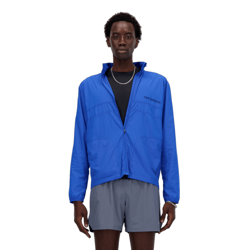 New Balance Men's Athletics Graphic Packable Jacket Mens Apparel Jackets & Vests