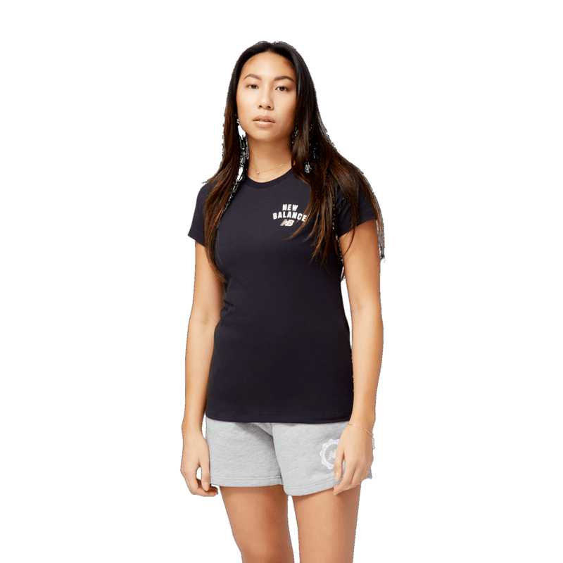 New Balance Women's Sport Core Arch Cotton Athletic T-Shirt Womens Apparel Shirts & Tops
