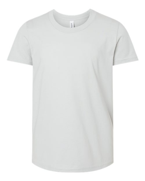 BELLA + CANVAS Youth Jersey Short Sleeve Tee BC3001Y Youth Apparel Shirts & Tops