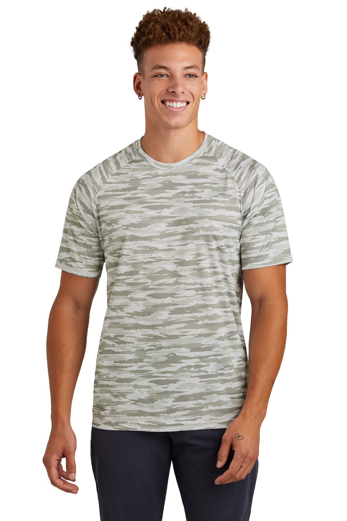 Sport-Tek Men's Drift Camo Tee ST375