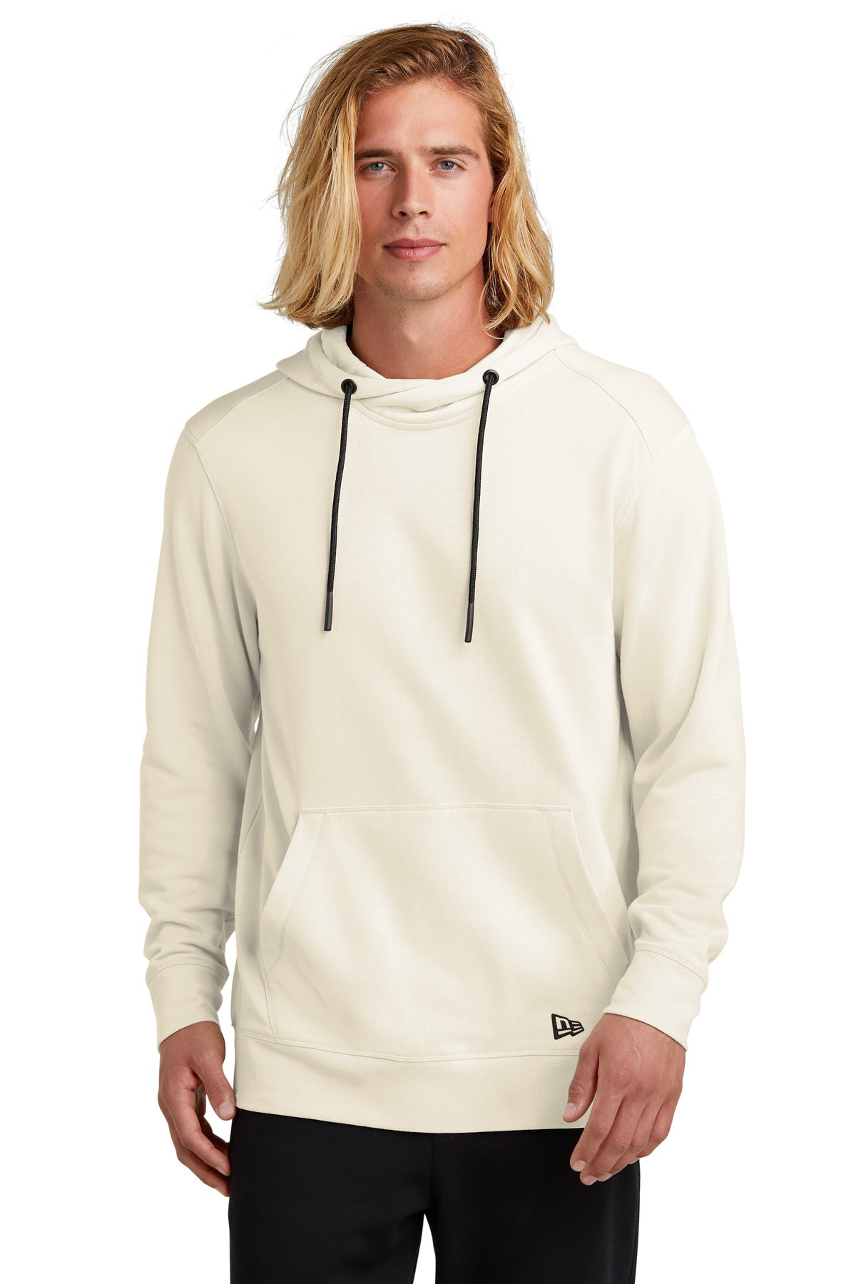 New Era Men's Tri-Blend Fleece Pullover Hoodie. NEA510 Corporate Apparel Sweatshirts & Fleece