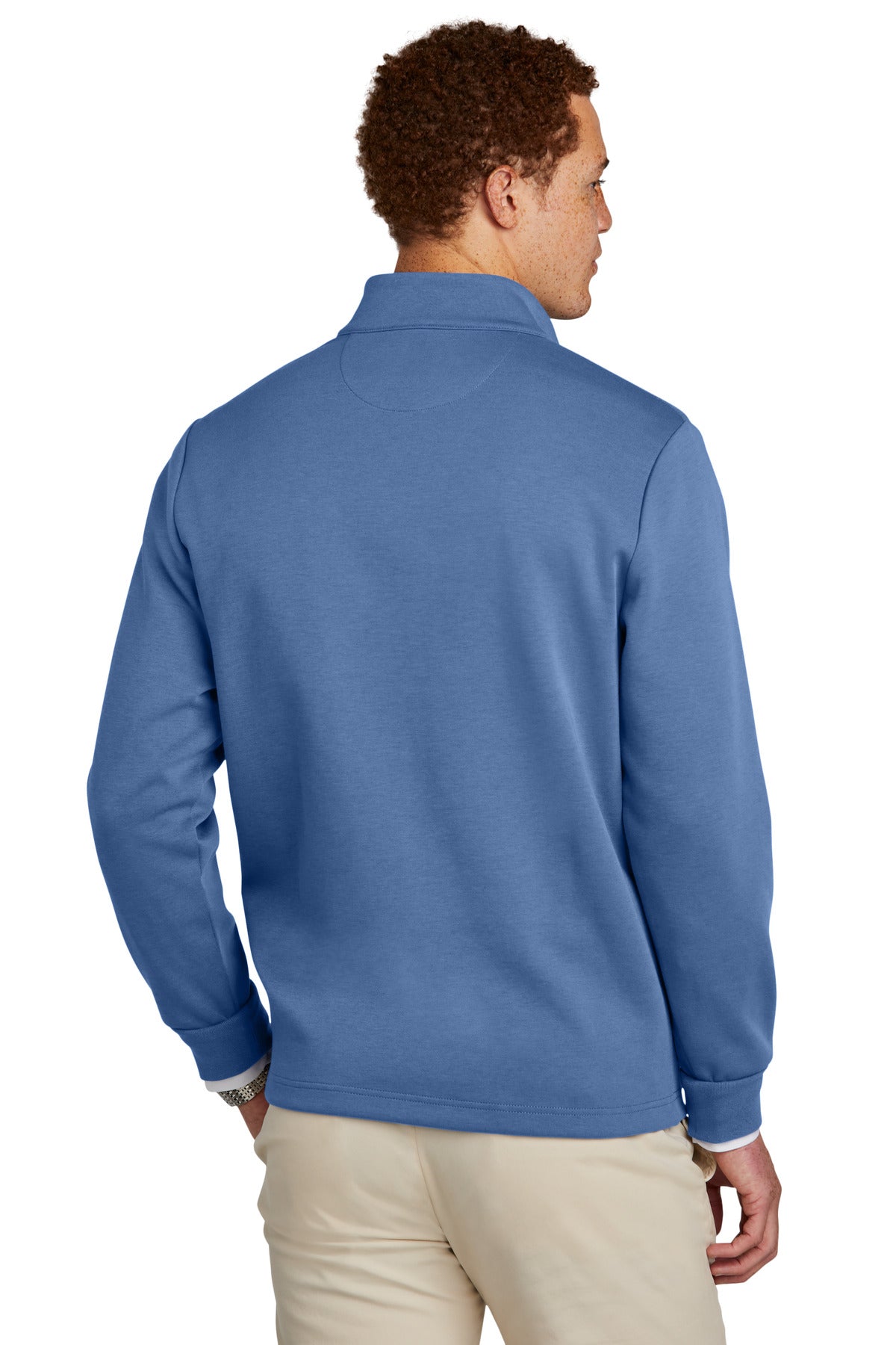 Brooks Brothers Double-Knit 1/4-Zip. BB18206 Corporate Apparel Sweatshirts & Fleece