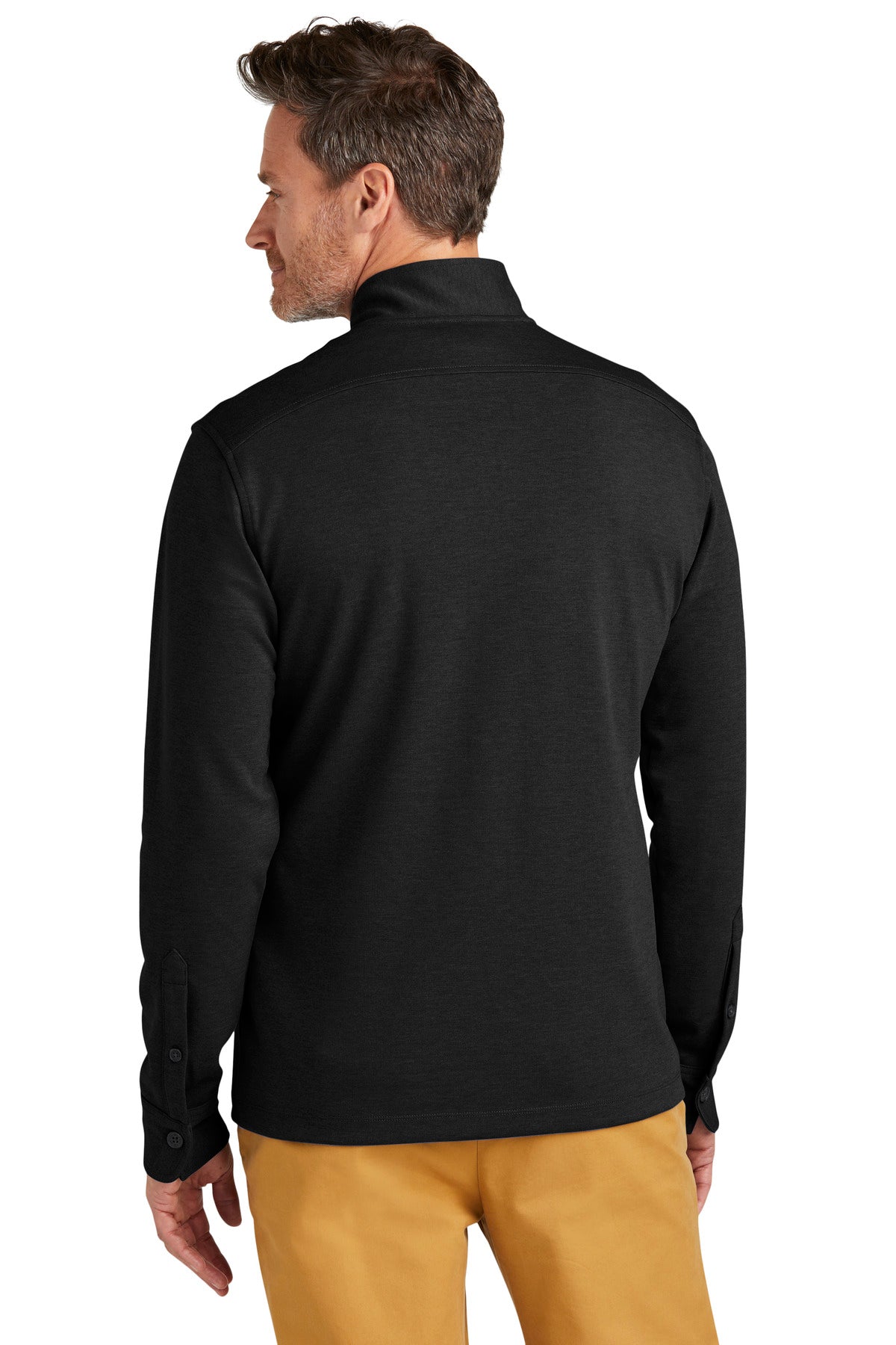 Brooks Brothers Mid-Layer Stretch 1/2-Button. BB18202 Corporate Apparel Shirts & Tops