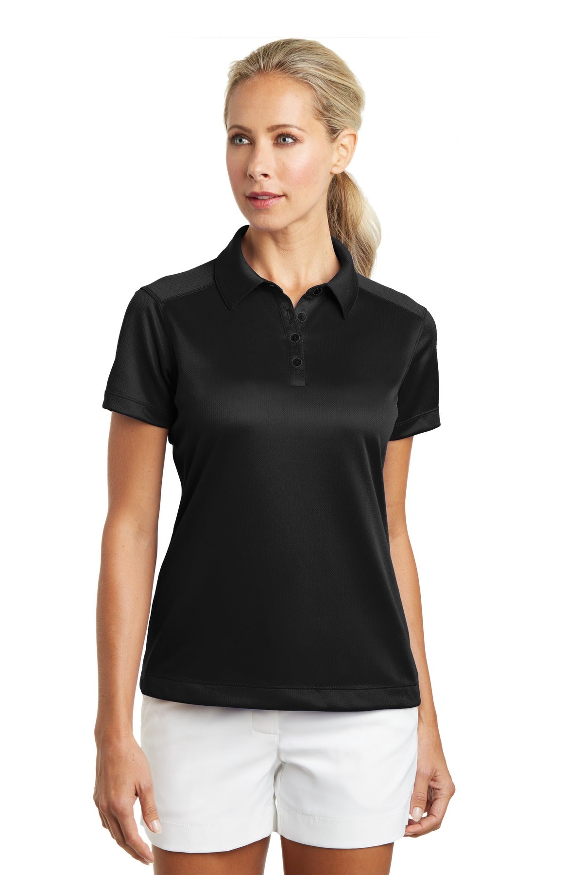 Nike Women's Dri-FIT Pebble Texture Polo. 354064 Corporate Apparel Shirts & Tops