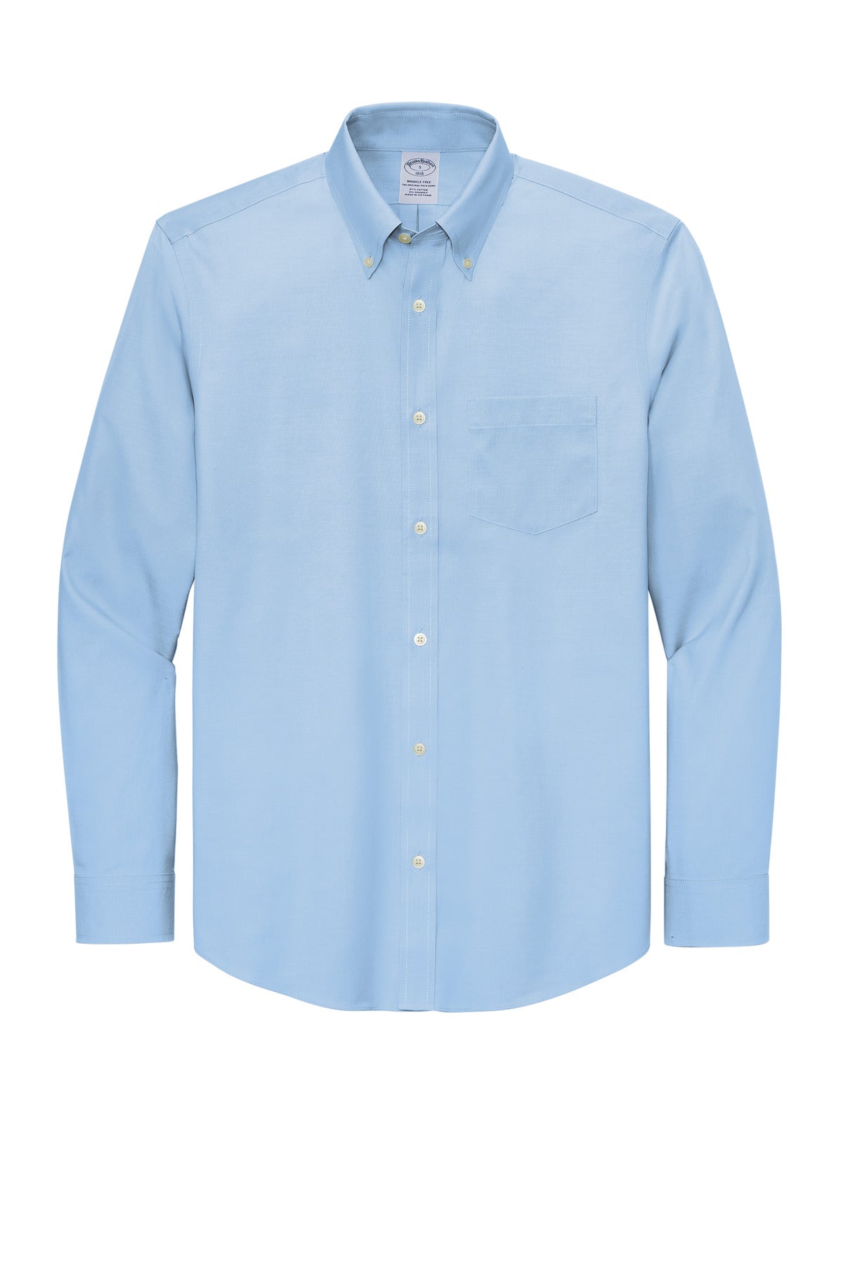 Brooks Brothers Wrinkle-Free Stretch Pinpoint Shirt. BB18000 Corporate Apparel Shirts & Tops