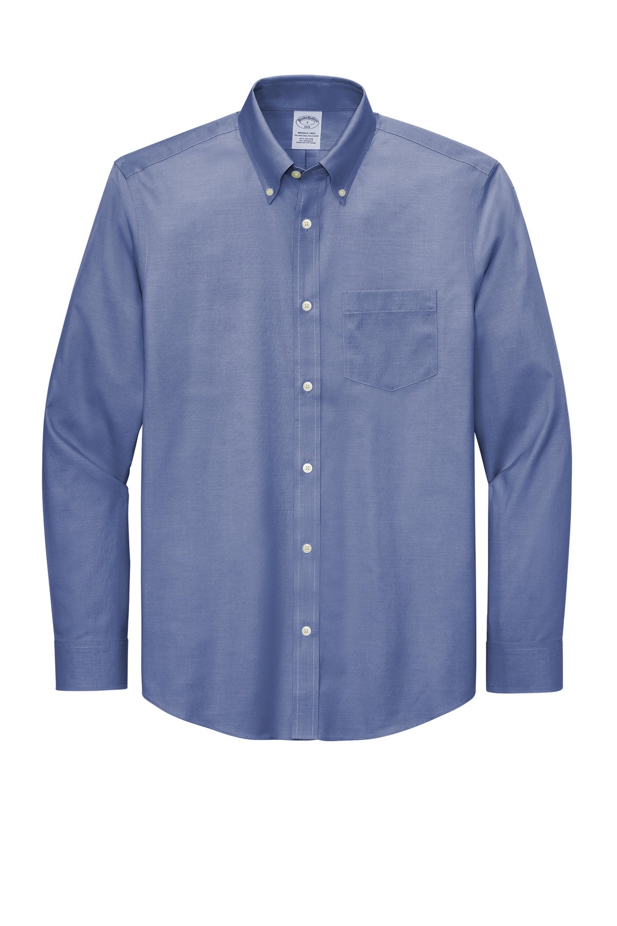 Brooks Brothers Wrinkle-Free Stretch Pinpoint Shirt. BB18000 Corporate Apparel Shirts & Tops
