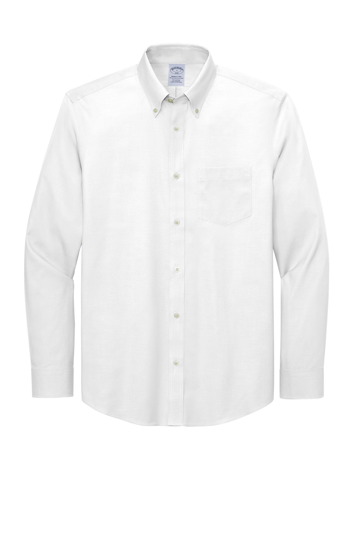 Brooks Brothers Wrinkle-Free Stretch Pinpoint Shirt. BB18000 Corporate Apparel Shirts & Tops