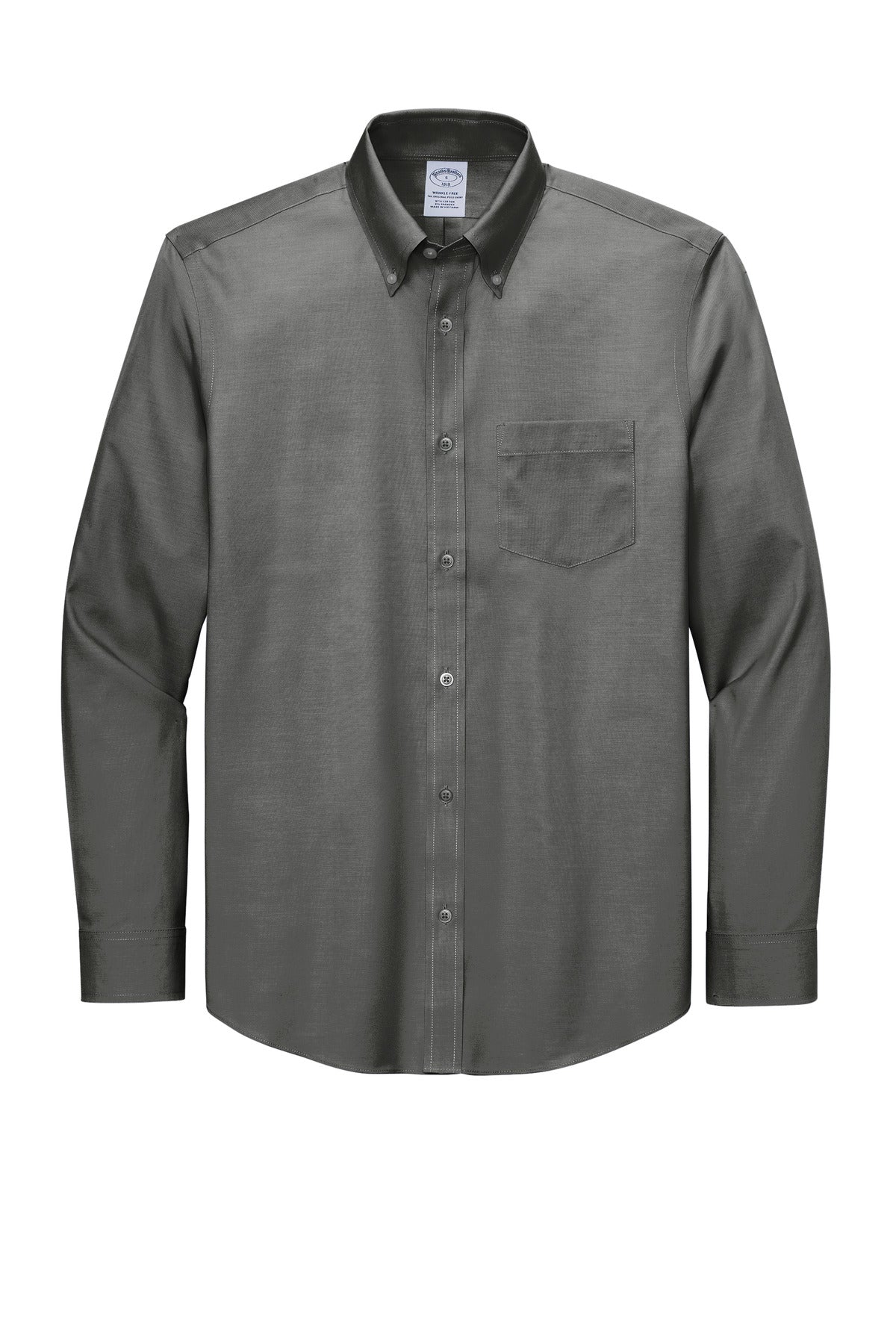 Brooks Brothers Wrinkle-Free Stretch Pinpoint Shirt. BB18000 Corporate Apparel Shirts & Tops
