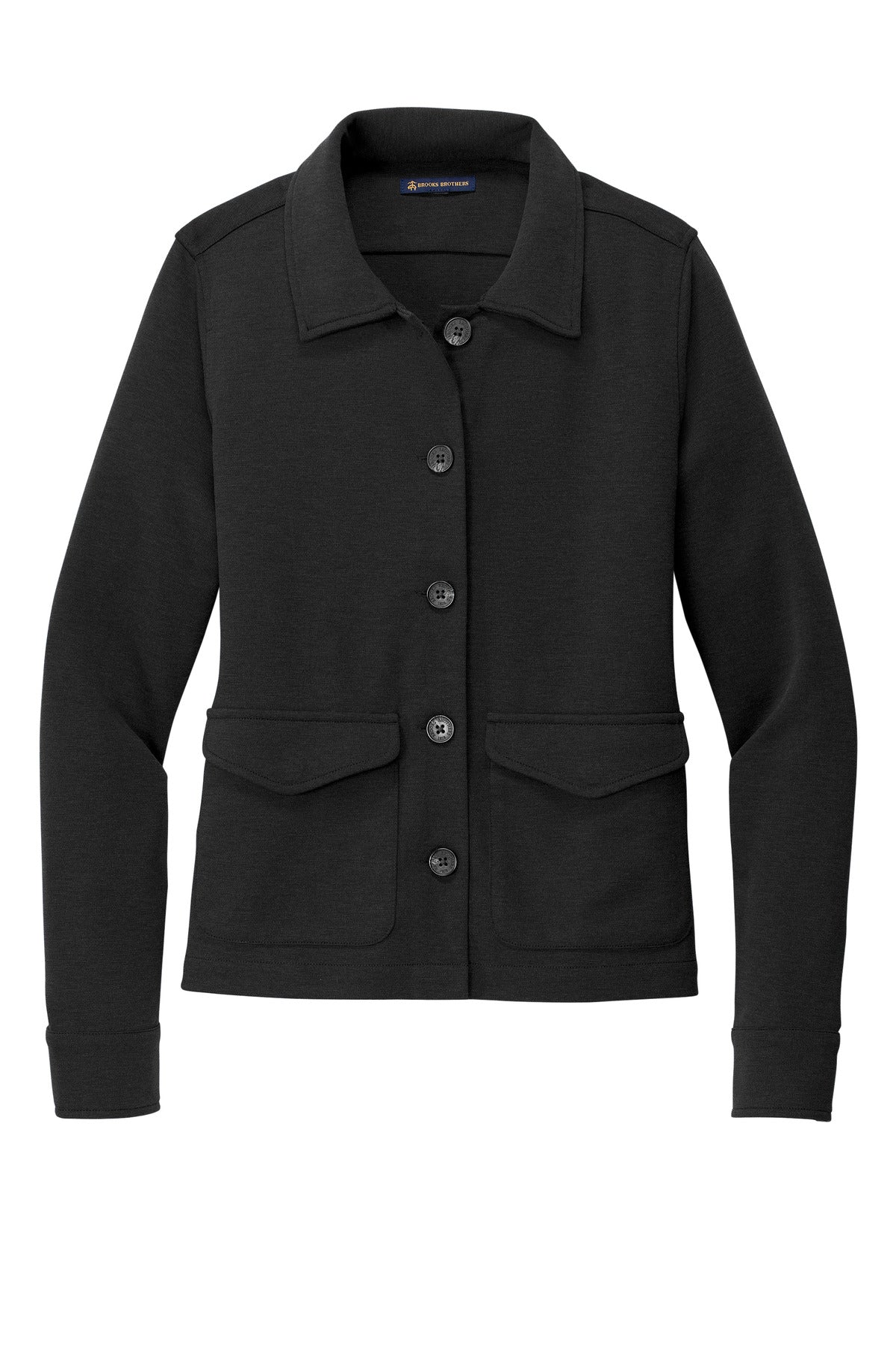 Brooks Brothers Women's Mid-Layer Stretch Button Jacket. BB18205 Corporate Apparel Shirts & Tops