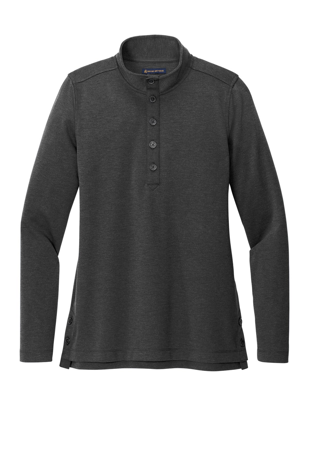 Brooks Brothers Women's Mid-Layer Stretch 1/2-Button. BB18203 Corporate Apparel Shirts & Tops