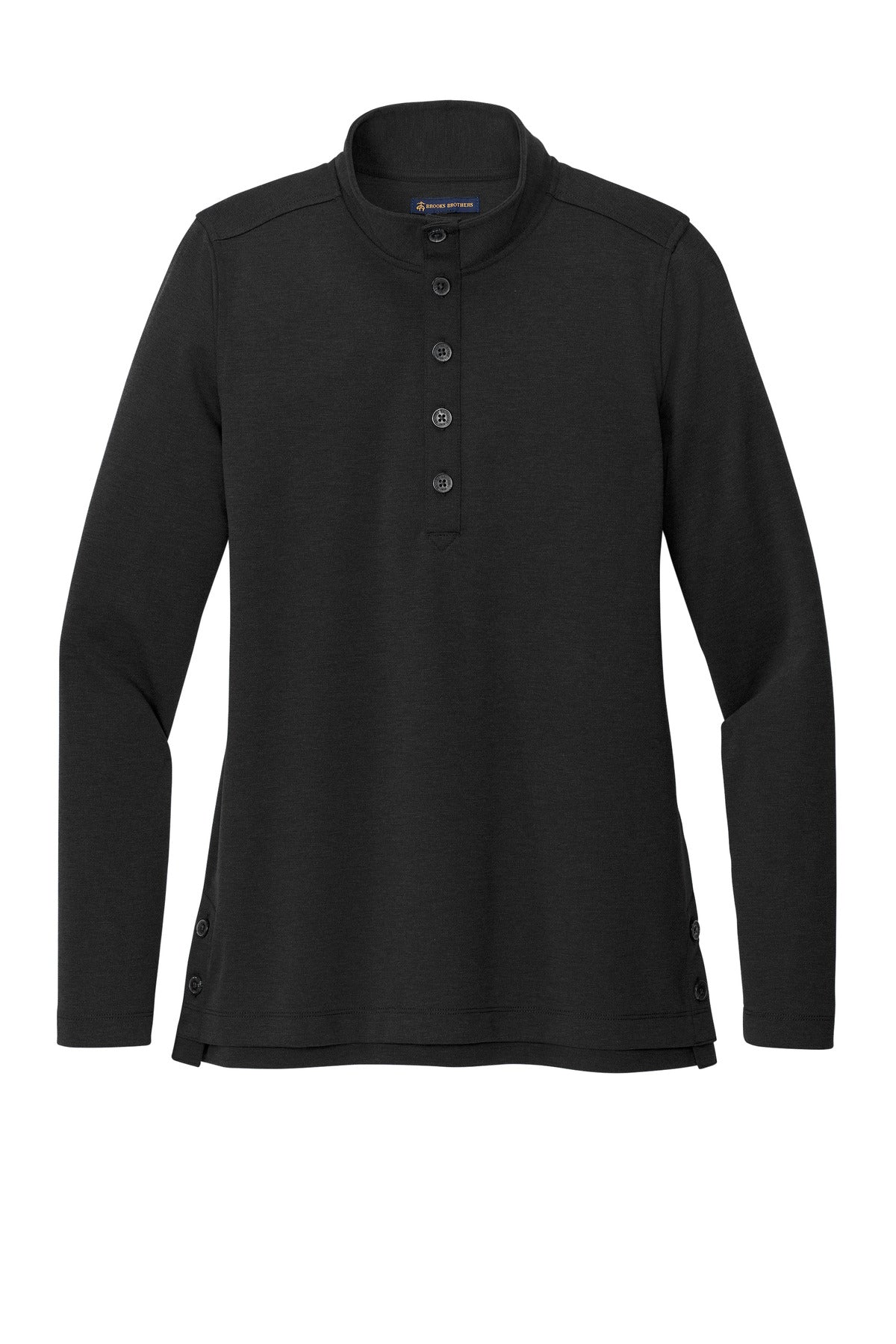 Brooks Brothers Women's Mid-Layer Stretch 1/2-Button. BB18203 Corporate Apparel Shirts & Tops