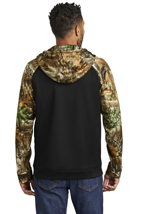 Russell Outdoors Realtree Performance Colorblock Full-Zip Hoodie. RU452 Corporate Apparel Sweatshirts & Fleece