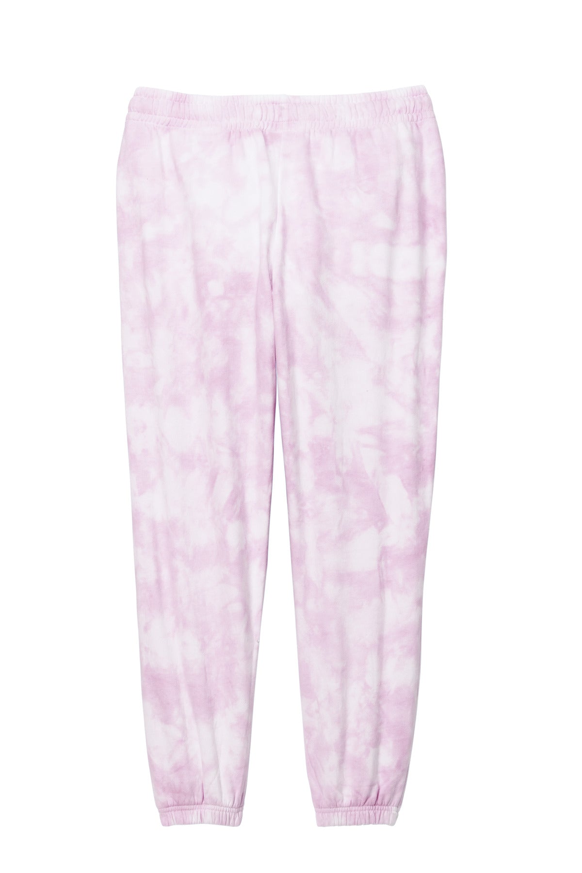 Port & Company Ladies Beach Wash Cloud Tie-Dye Sweatpant LPC140P Womens Apparel Pants & Sweatpants