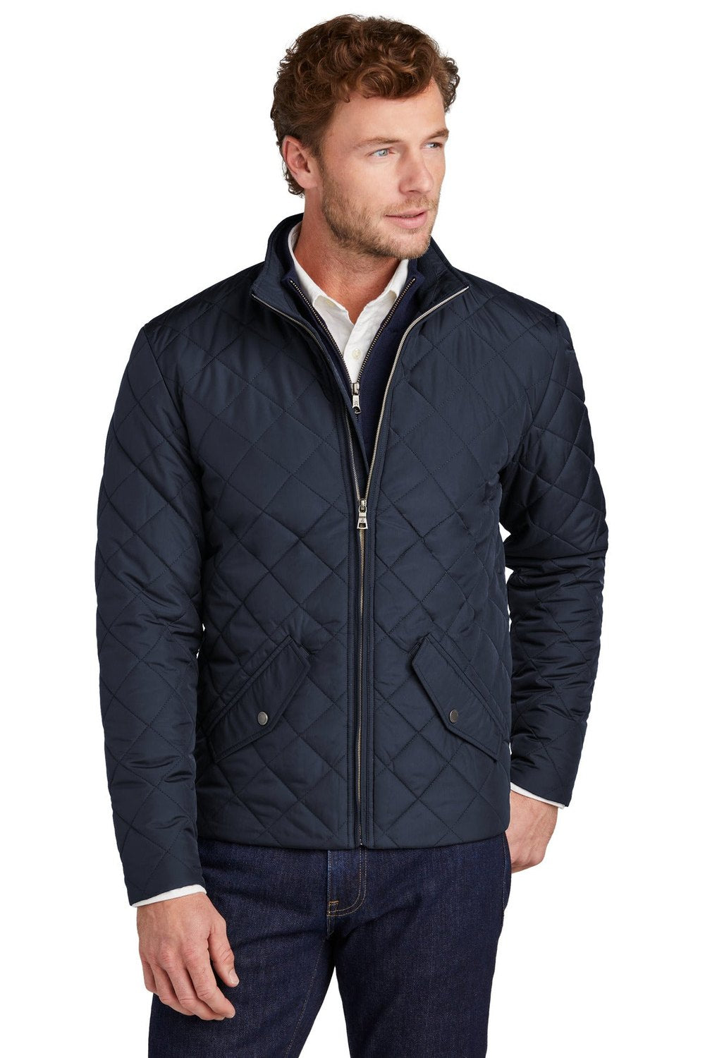 Brooks Brothers Men's Quilted Jacket. BB18600 Corporate Apparel Jackets & Vests