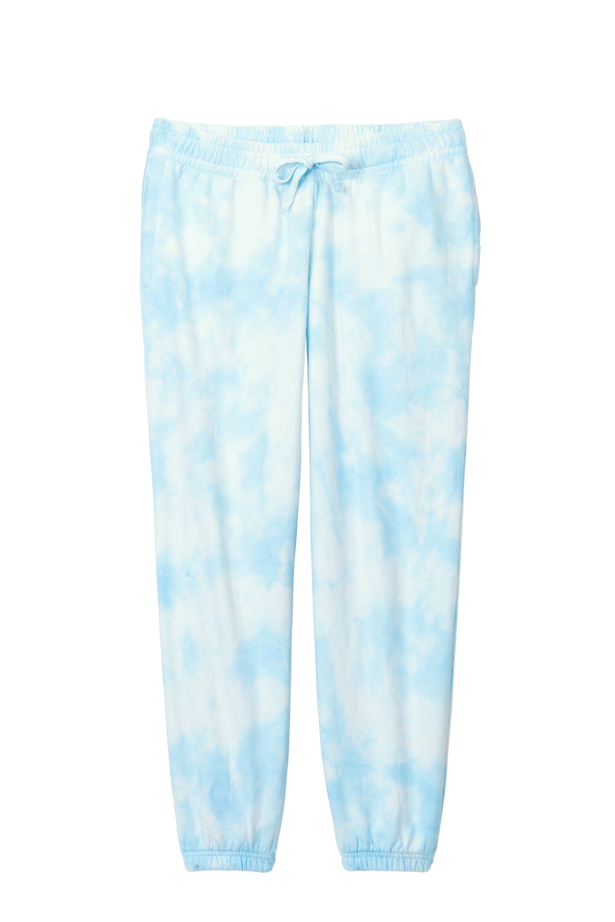 Port & Company Ladies Beach Wash Cloud Tie-Dye Sweatpant LPC140P Womens Apparel Pants & Sweatpants